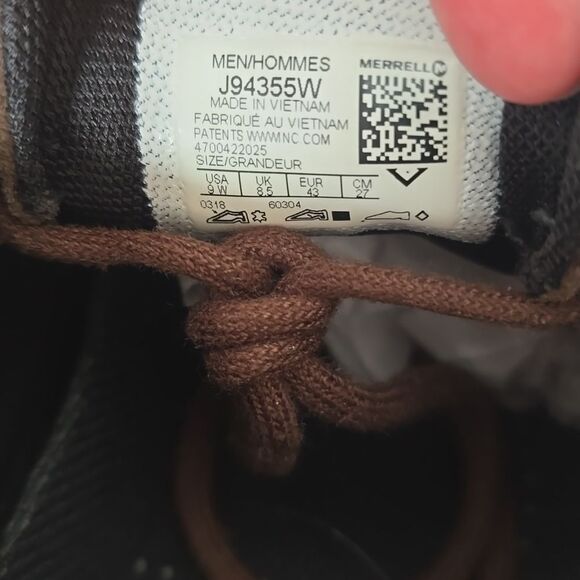 Merrell Magnum Dark Brown Oxfords - Picture 5 of 8